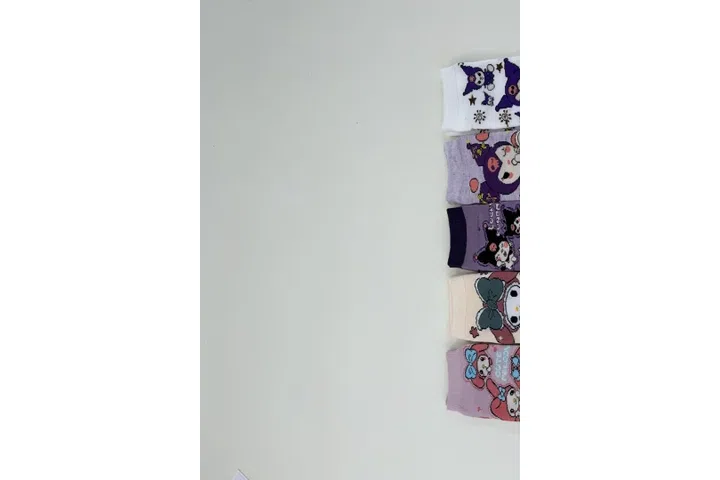 Representative commercial sample visual for Custom Cartoon Ankle Socks SKU 1133 in the DK Marketplace.