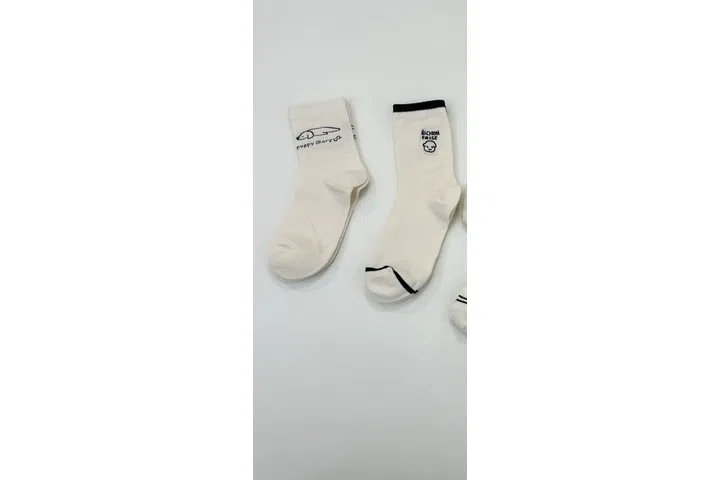 Representative commercial sample visual for Custom Embroidered Dog Crew Socks SKU 1146 in the DK Marketplace.