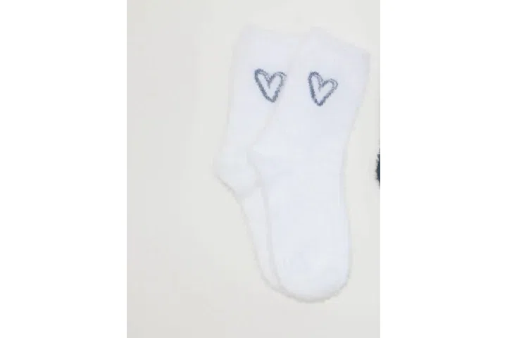 Representative commercial sample visual for Custom Fuzzy Crew Socks SKU 919 in the DK Marketplace.