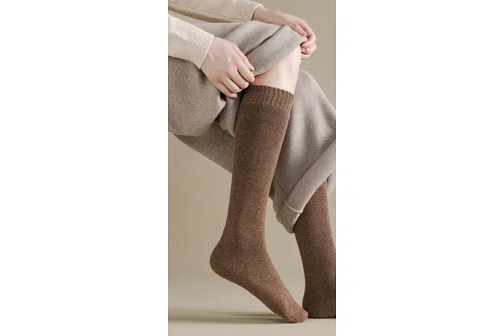 Representative commercial sample visual for Custom Knee-High Socks SKU 713 in the DK Marketplace.