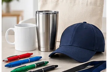 Representative commercial sample visual for Retail Promotion Items for Promotianal Products in the DK Marketplace.